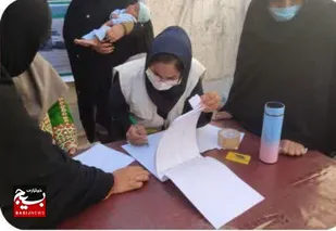 ویزیت رایگان هدیه بسیج جامعه پزشکی ایرانشهر به روستای چاه جمال&nbsp;