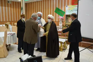 تجلیل از دست اندرکاران و خادمان موکب مصباح الهدی شاهرود+ تصاویر
