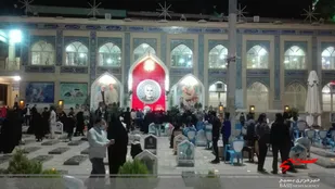 اردوی راهیان نور وطنی ویژه بسیجیان خواهر قم برگزار شد