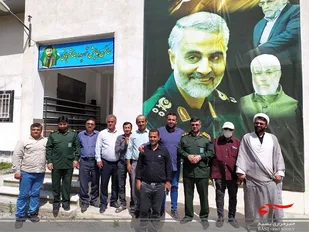 خبرنگاران بسیجی چالوس تجلیل شدند