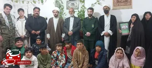 سرکشی و دیدار با خانواده شهدا در صالح آباد+تصاویر