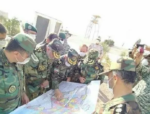 حضور فرمانده نزاجا در مناطق مرزی آذربایجان شرقی