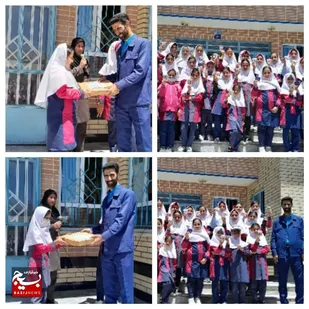 تجلیل و تشویق دانش آموزان دختر نمونه