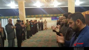 مردم لردگان  سوگوار هشتمین خورشید ولایت وامامت