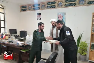 اعضای کمیته مردمی استقبال و تشییع شهدای گمنام استان قم تقدیر شدند