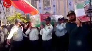 وداع مردم زابل با پیکر پاک شهید محمدعلی شهریاری