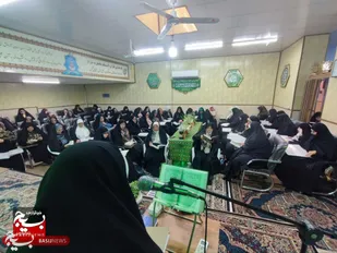 دارالقرآن اوقاف طرقبه از تربیت سالانه ۵۰۰ بانوی قرآن&zwnj;آموز تا پرورش نسل توانمند مربیان بومی+عکس