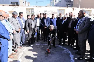 کلنگ احداث هنرستان جدید &laquo;حاج محمدکریم فضلی&raquo; در بیرجند به زمین زده شد