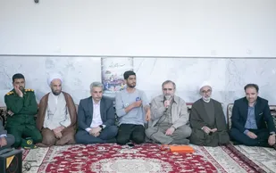 حضور استاندار مرکزی در جمع جهادگران قرارگاه جهادی مهاجر