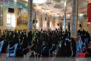 رزمایش اقتدار بسیجیان در گلزار شهدا سرخه برگزار شد