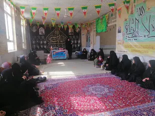 بازدید و سرکشی از حلقه صالحین پایگاه حضرت مریم (س) ناحیه مهریز
