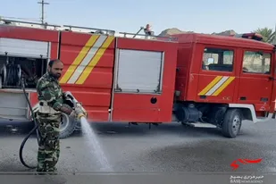 معابر و اماکن پر تردد سرباز گندزدایی شد