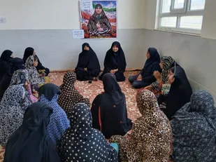 آمادگی از خانه آغاز می&zwnj;شود؛ آموزش مدیریت بحران خانگی در پایگاه شهیده سنجری