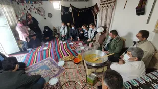افتتاح کارگاه خانگی محصولات و صنایع دستی عشایر محله اسلامی شهید صدوقی گرمسار