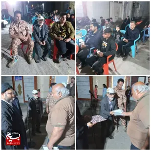 مراسم آبروی محله در بیست متری شهرداری اهواز