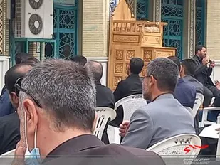 مراسم سوگواری صبح دوم محرم در مصلی شهرکرد