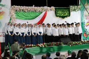 جشن میلاد امام رضا(ع) در دیّر