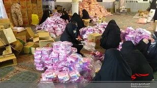 این سفره جمع شدنی نیست + تصاویر