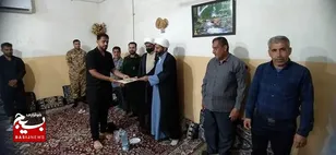 سرکشی از خانواده معلم فقید، جانباز و ایثارگر دفاع مقدس عباس ساعدی
