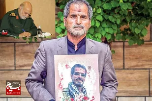 فرمانده سپاه امام رضا (ع) درگذشت پدر شهید &laquo;مرتضی عطایی&raquo; را تسلیت گفت
