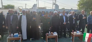 طنین ایثار در مدارس هویزه؛ بازگشایی همزمان فصل تحصیلی با حضور فرمانده ناحیه مقاومت بسیج و مسئولان شهرستان