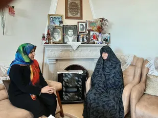 مادر شهید &laquo;ابوالحسن یاری&raquo; به مناسبت روز زن تجلیل شد