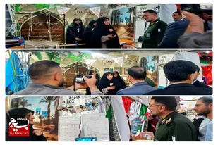 حضور پایگاه اسوه خواهران سرخه در نمایشگاه اسوه