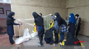 برپایی نمایشگاه به مناسبت دهه فجر در راز