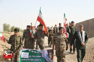 همایش پیاده روی کارکنان ناحیه مقاومت بسیج امام حسن مجتبی(ع)