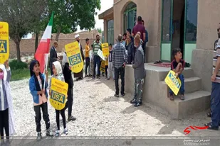 راهپیمایی روز قدس مردم روستای کردآباد میامی
