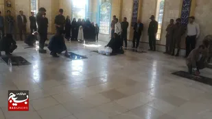 عطرافشانی قبور مطهر شهدا