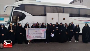 فرزندان دختر پایوران به مشهد مقدس اعزام شدند