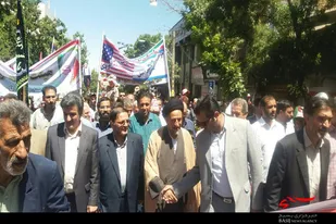 حضور پرشور مردم شهیدپرور تویسرکان در راهپیمایی روز قدس
