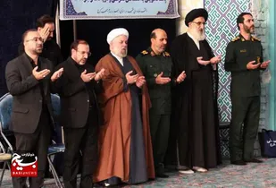 حضور باشکوه مردم استان البرز، در نخستین سالگرد ۸۲ شهید جنگ ۱۲ روزه