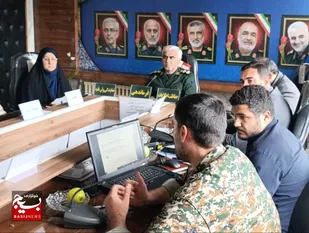 جلسه شورای جهادی در سپاه تنکابن برگزار گردید