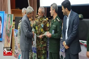 تقدیر از رزمندگان دوران دفاع مقدس در رزن
