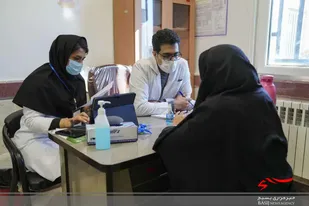 ویزیت رایگان بیش از 1400نفر از روستاهای طبس خدمت جهادگران لشکر ویژه شهدا