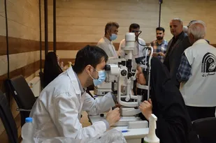 اردوی جهادی پزشکی حوزه بسیج اصناف شهرری در روستای محمود آباد