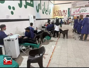 خدمت&zwnj;رسانی جهادی در بخش بلوک جیرفت