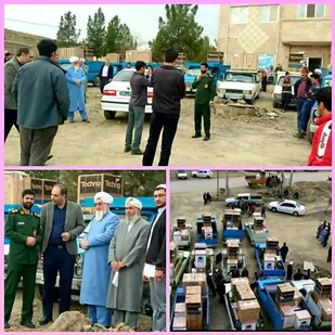 اهدای جهیزیه به نوعروسان بخش جرگلان