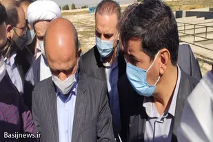 بازدید وزیر نیرو از تصفیه&zwnj;خانه آب و فاضلاب استان همدان