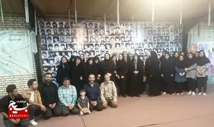 اردوی راهیان نور در اردوگاه شهدای دشت ذوالفقاری آبادان توسط بسیج اساتید و دانشجویی علومدو فنون دریایی خرمشهر