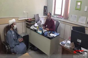 مسئول اجتماعی و بسیج اصناف نیروی مقاومت بسیج سپاه ناحیه سرخه با مسئولین شهرستان دیدار کرد