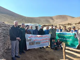 برگزاری رزمایش پزشکی ودامپزشکی در مناطق عشایری گلستان در دهه فجر انقلاب اسلامی