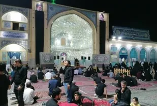 شب اول محرم در حرم جعفربن موسی(ع) و مساجد پیشوا