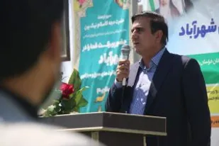 افتتاح زمین چمن مصنوعی شهدای شهرآباد