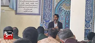 برگزاری جهاد تبیین و نشست سیاسی &nbsp;ویژه کارکنان رسمی و وظیفه &nbsp;یگان امنیتی حیدر کرار علیه السلام به مناسبت هفته دفاع مقدس&nbsp;
