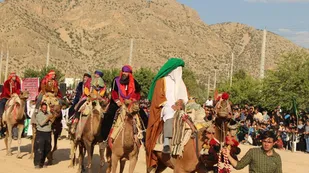 باسازی و بازروایی واقعه غدیر خم در لردگان
