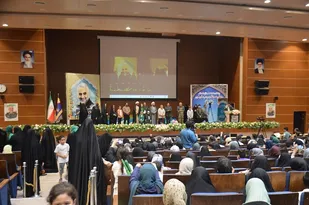 اختتامیه جشنواره سرود در سپاه ناحیه حضرت عبدالعظیم(ع)