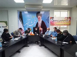 جلسه هم اندیشی فرماندهان بسیج کارمندی در شادگان